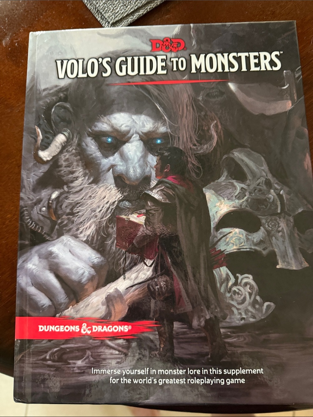 D&D Volo's Guide to Monsters Hardcover - Dark Fantasy Cover